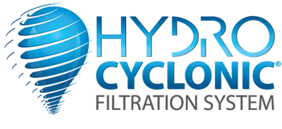 Coast Spas hot tub Hydro Cyclonic Filtration feature graphic