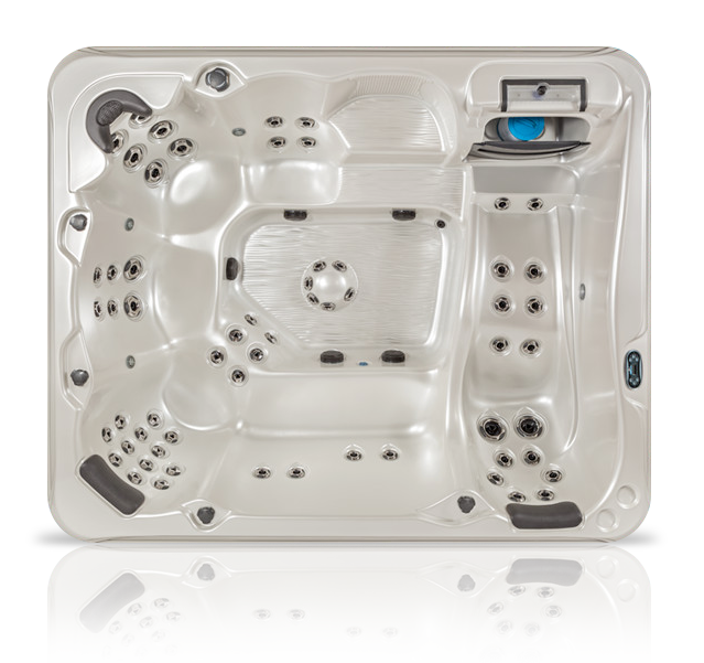 Tropic Seas Spas Tahiti hot tub top view