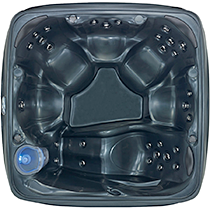 DreamMaker Spas Crossover hot tub top view