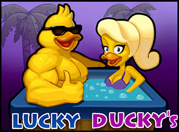 Lucky Duckies in Hot Tub